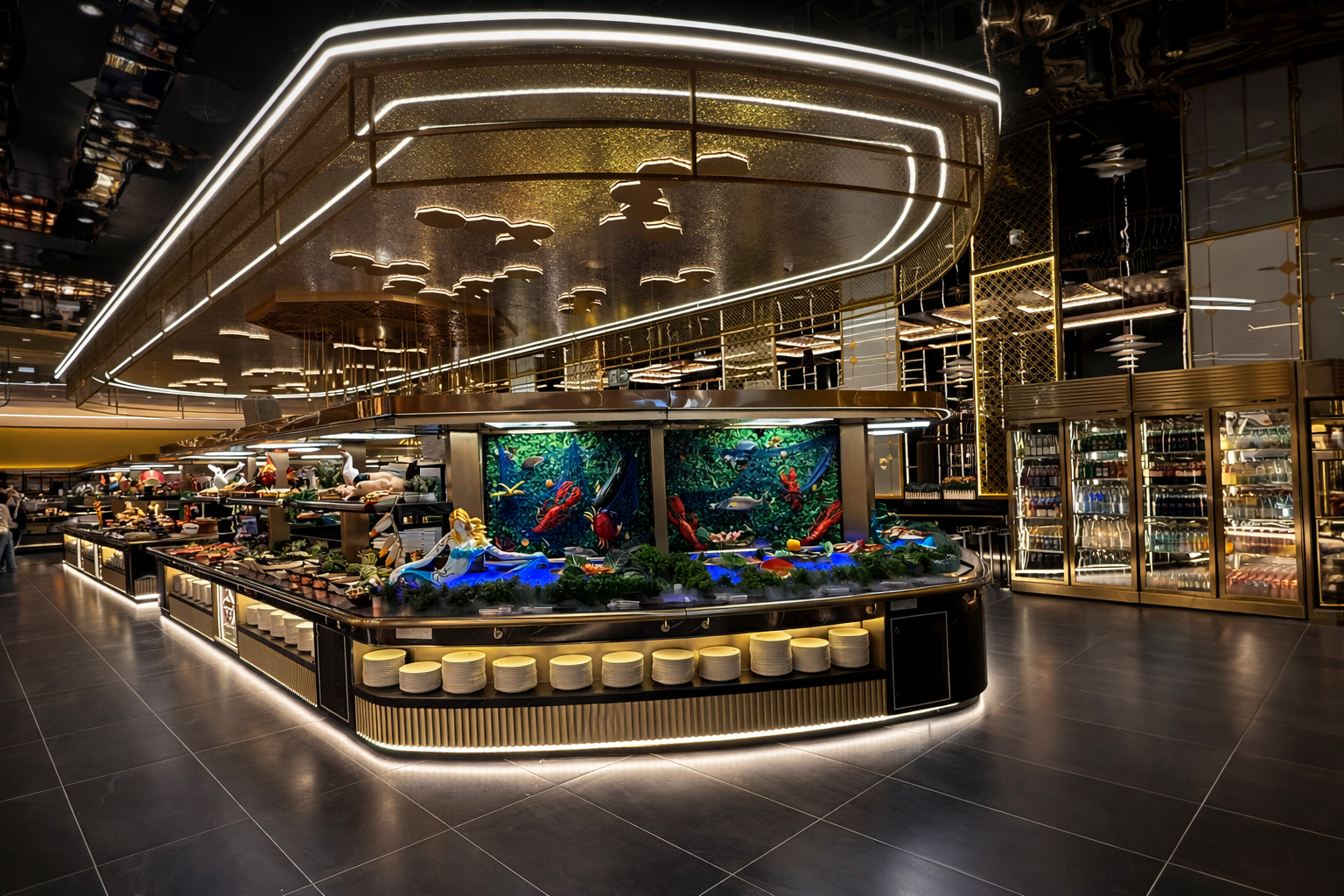 Buffet fruits de mer Grand Fusion Hesingue